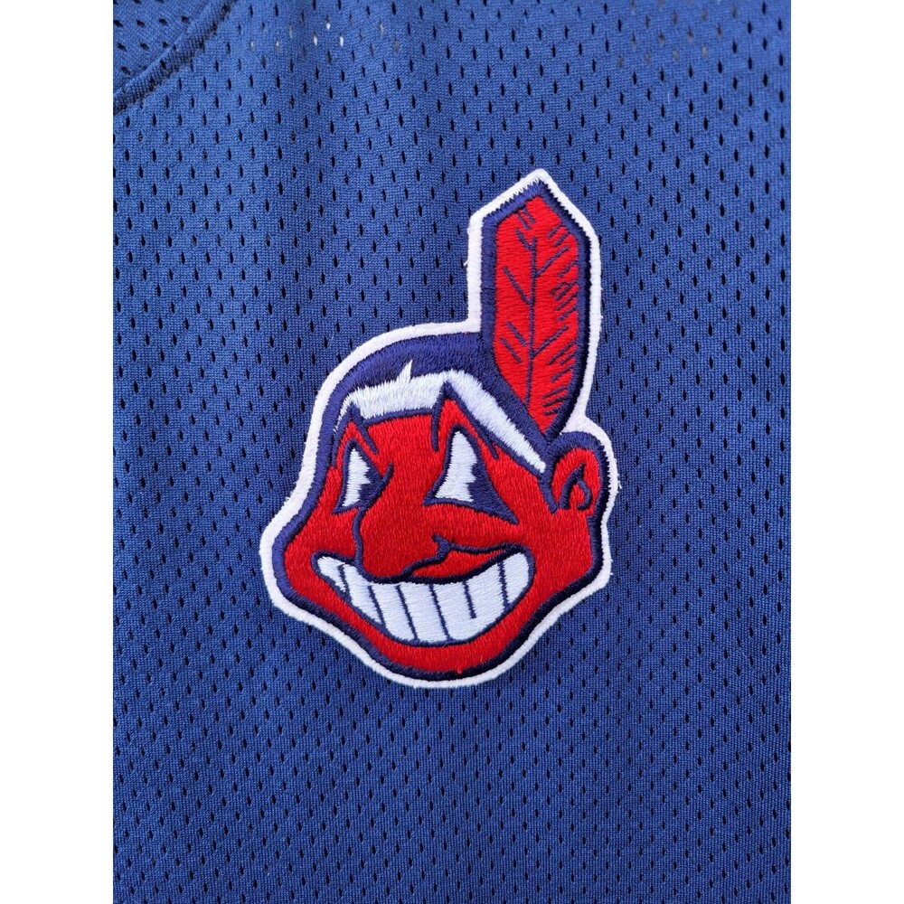 Vintage Cleveland Indians Lofton #7 Jersey Majestic Sz XL Made In USA - Picture 3 of 8